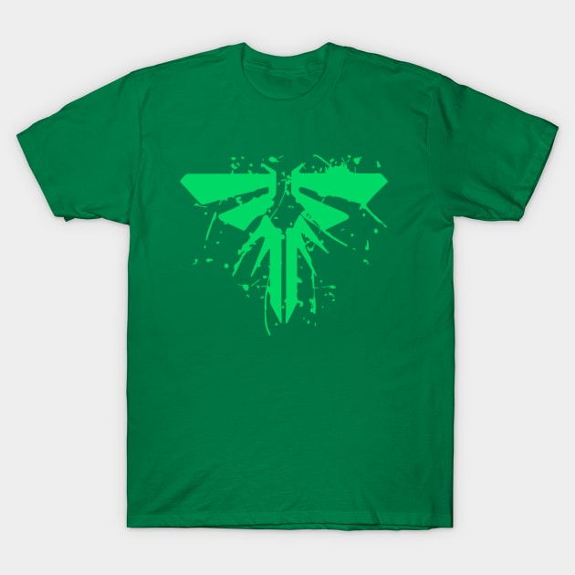 The Last Of Us - Firefly (Green) T-Shirt by Basicallyimbored